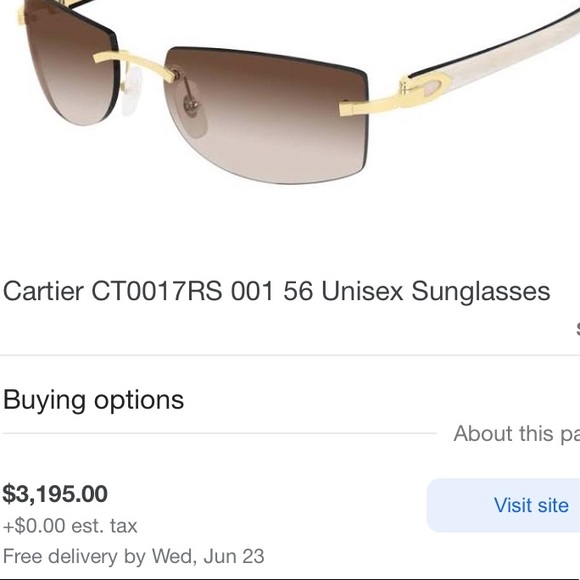 Cartier shades - Picture 3 of 3